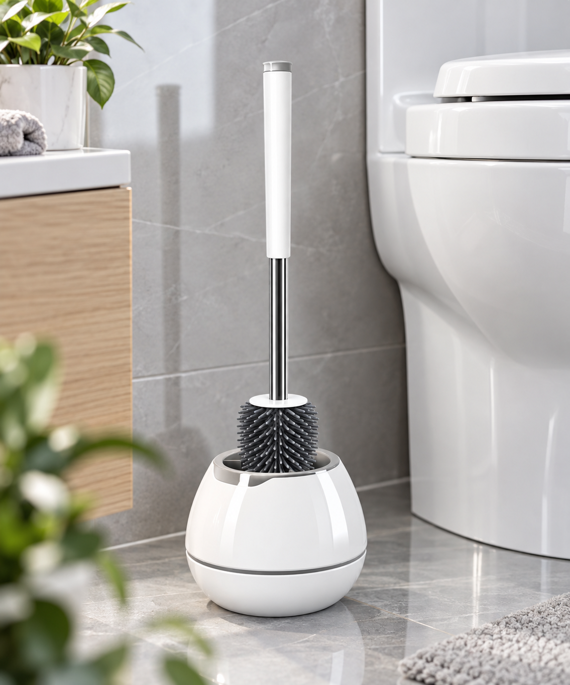 Silikon Toilettenbürste